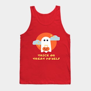 Halloween t-shirt - trick or treat yourself Tank Top